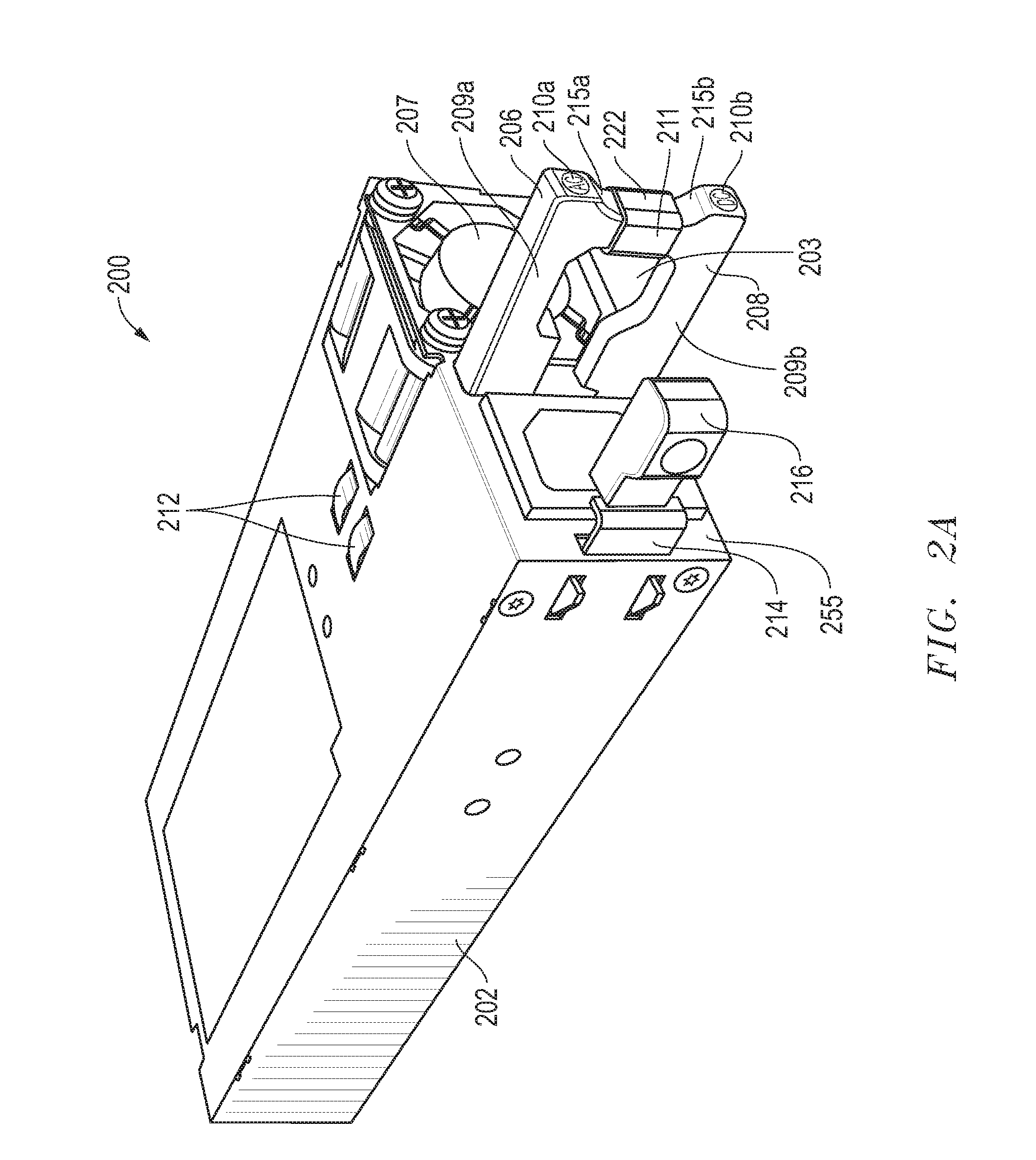 Equipment module indicator handle and methods for indicating equipment module status