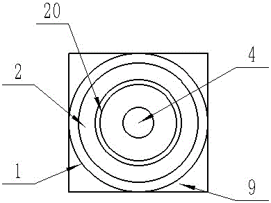 High-efficiency iron removal device for lithium battery material