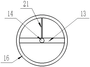 High-efficiency iron removal device for lithium battery material