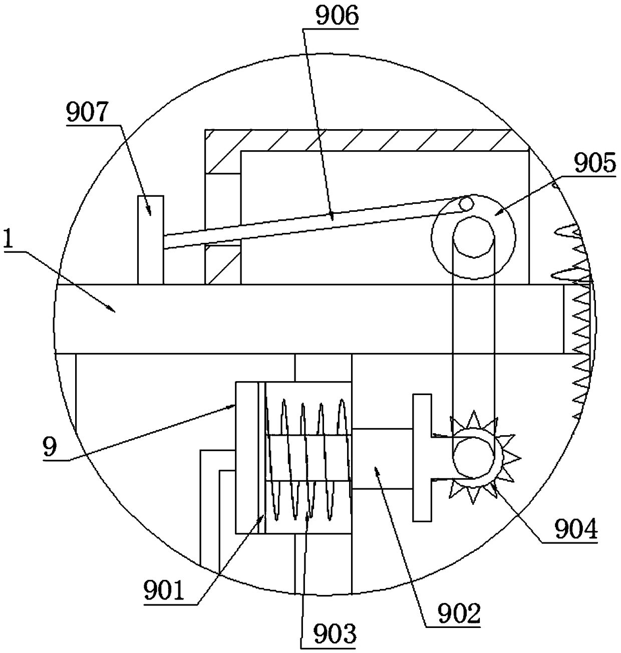 Chinese herbal piece cutting-off machine