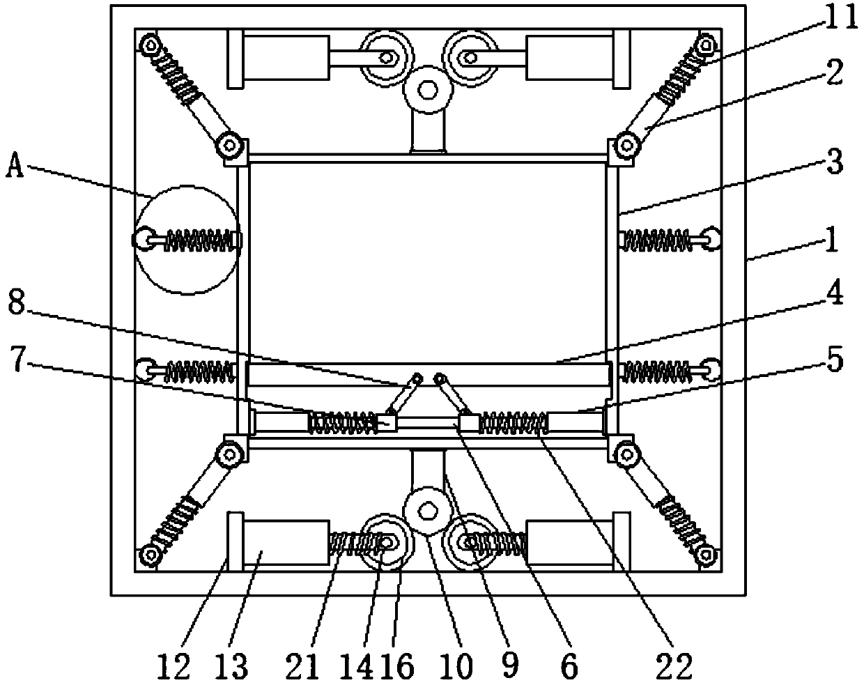 Motor transporting method with high protection effect