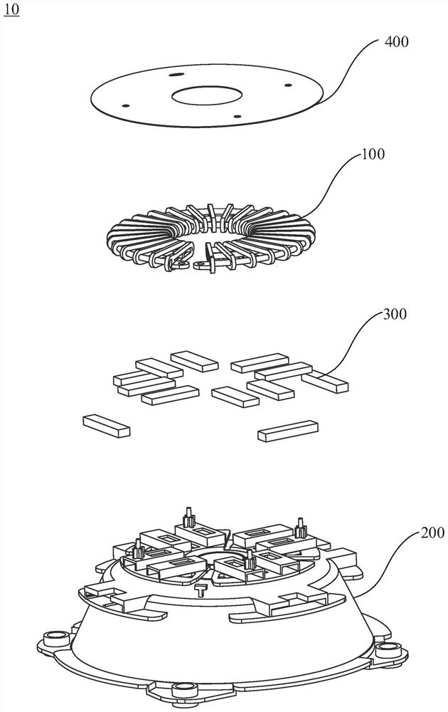 Winding unit, winding assembly and cooking device