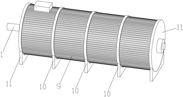 Asynchronous motor structure