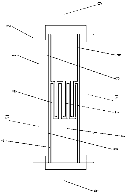 Microwave sensor for measuring biological sample dielectric property