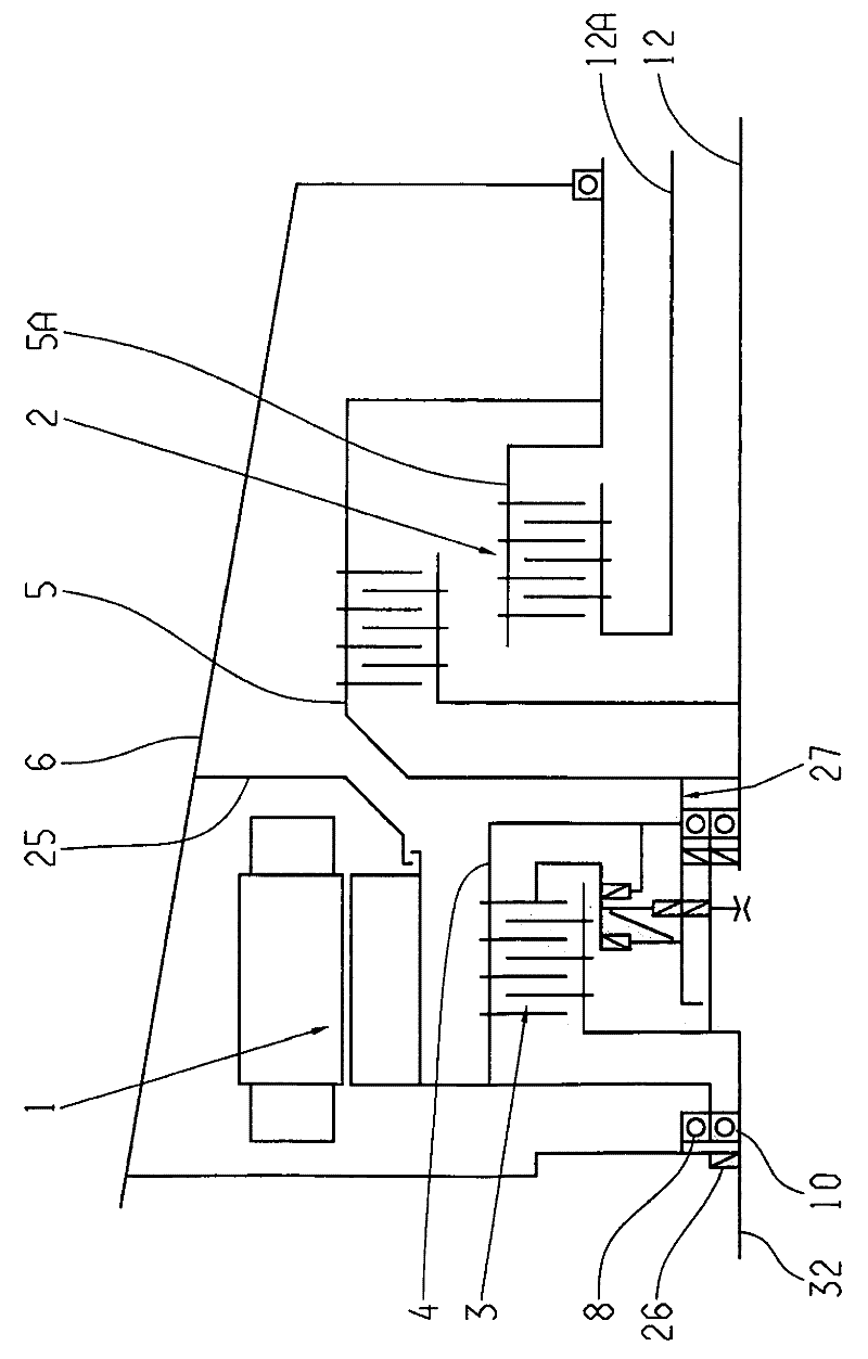 Hybrid drive arrangement