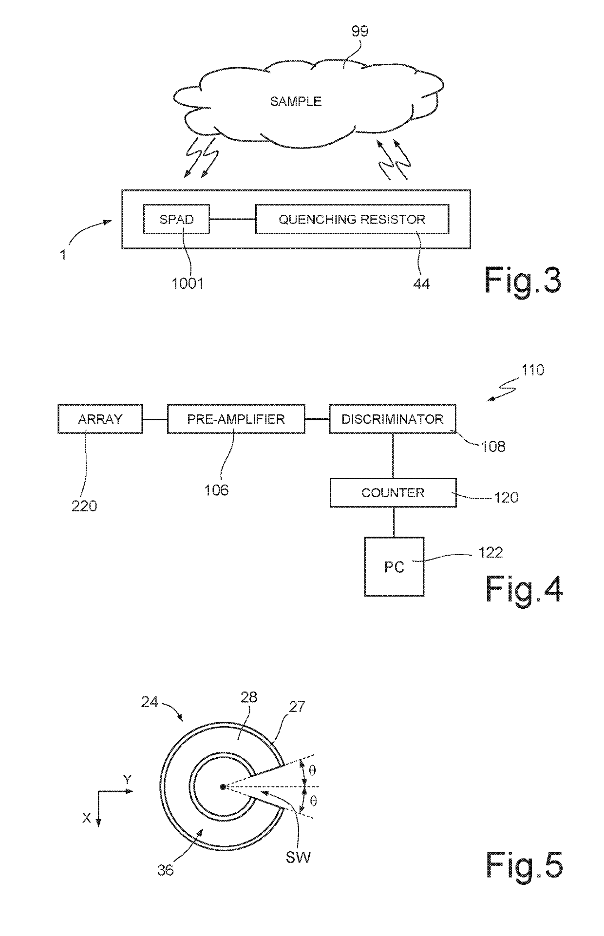 Photodetector including a geiger mode avalanche photodiode and an integrated resistor and related manufacturing method