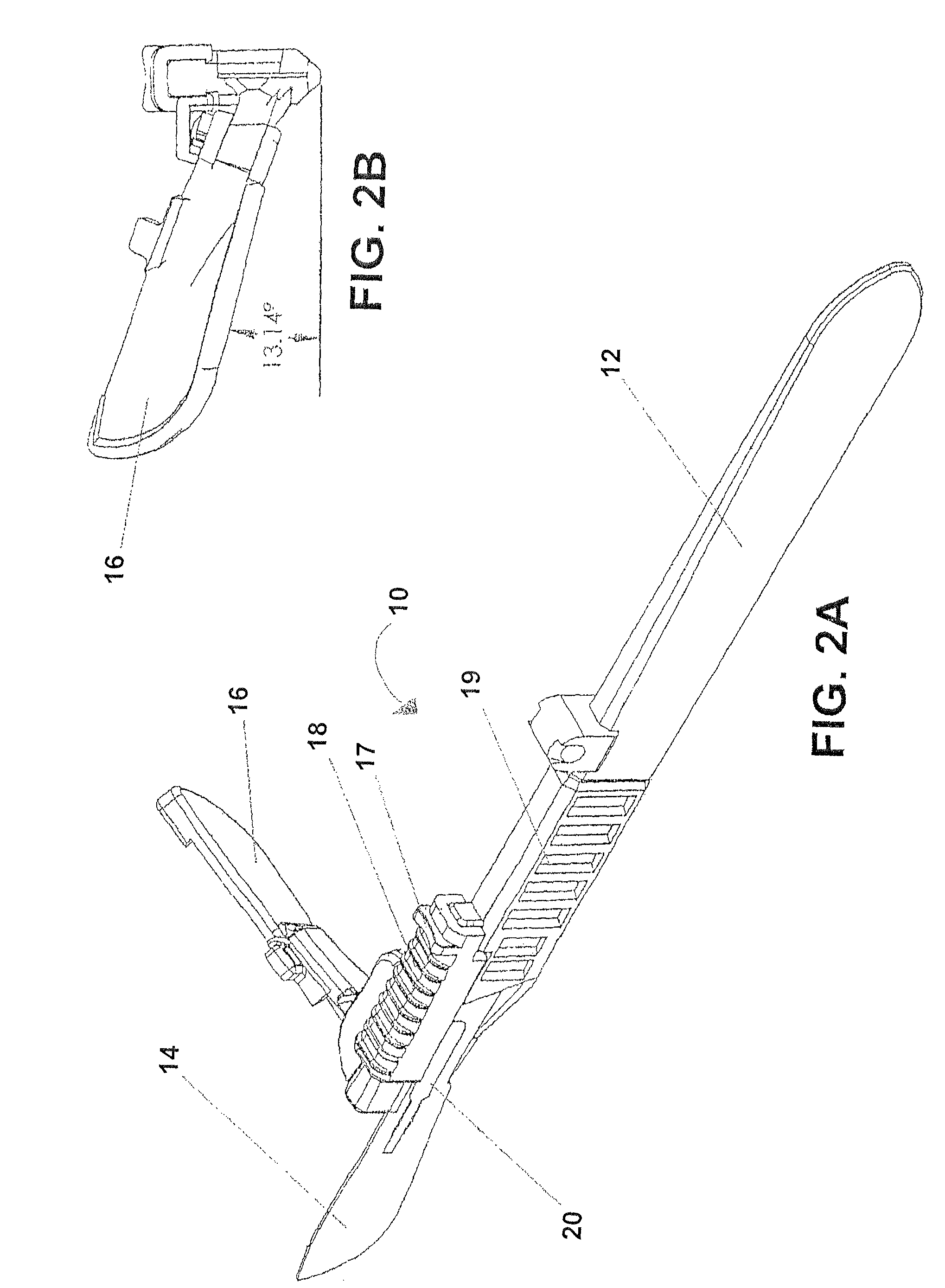 Shielded scalpel