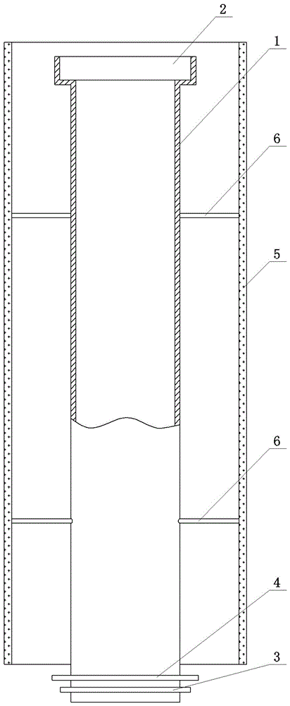 Water source heat pump central air conditioning water source well internal and external integrated docking type same well recharge device