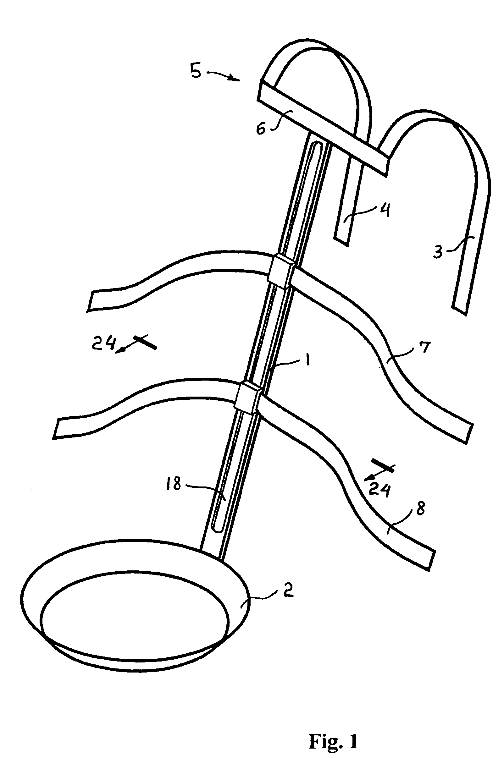 Floral container holder for vehicle