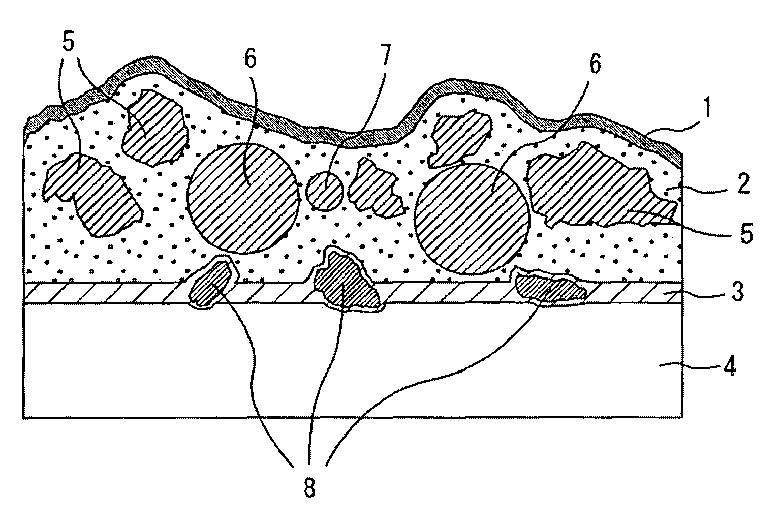 Optical layered body, polarizer and image display device