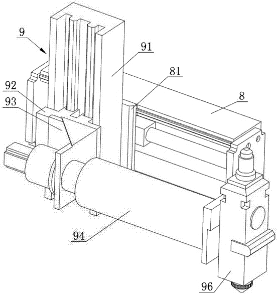 Externally-clamping type full-automatic pipe cutting machine