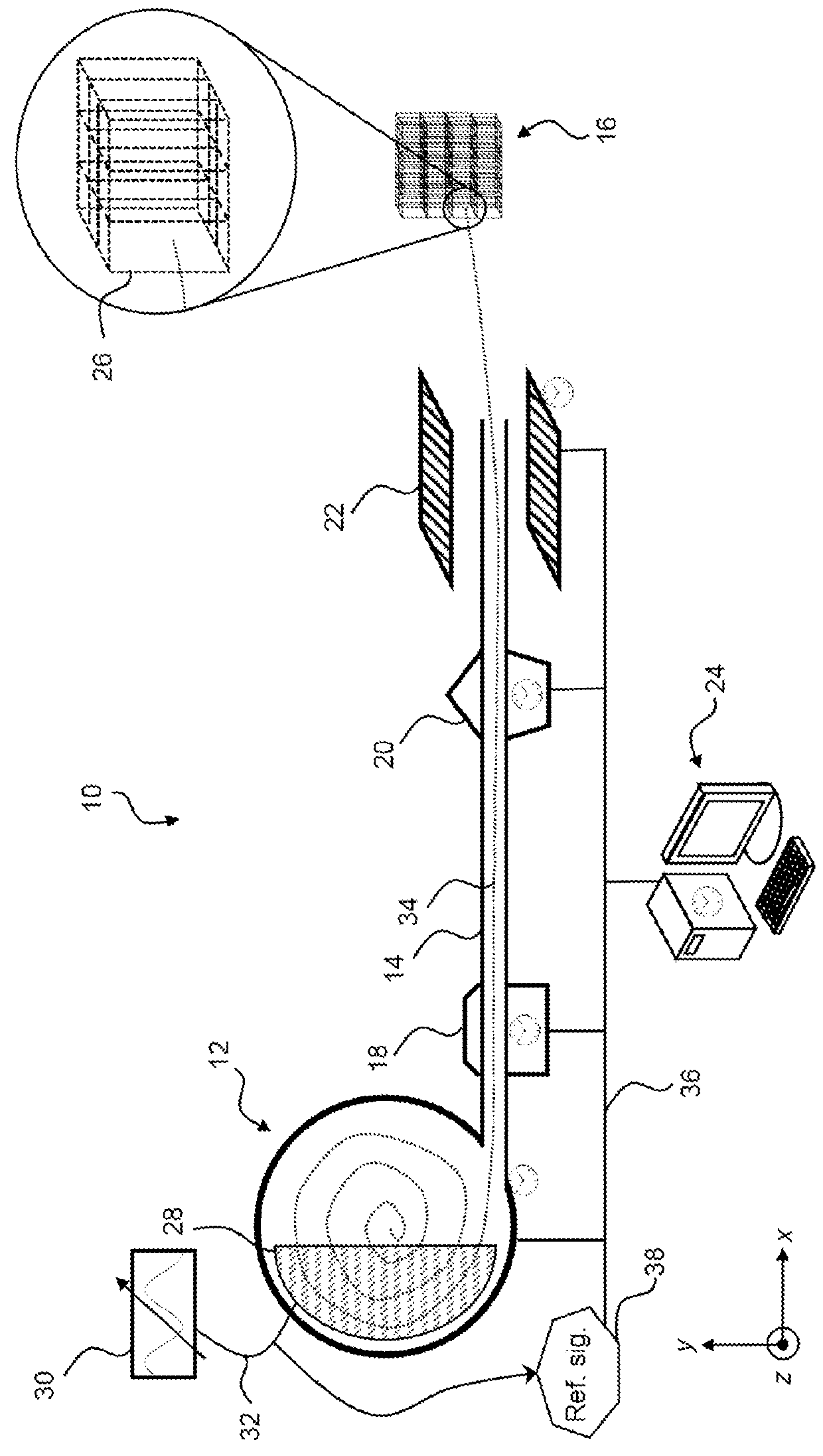 Method and system for controlling ion beam pulses extraction