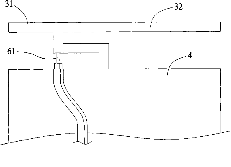 Broadband plane antenna