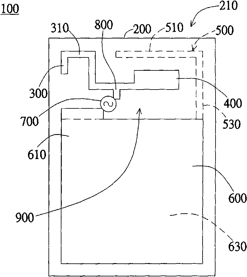 Broadband plane antenna