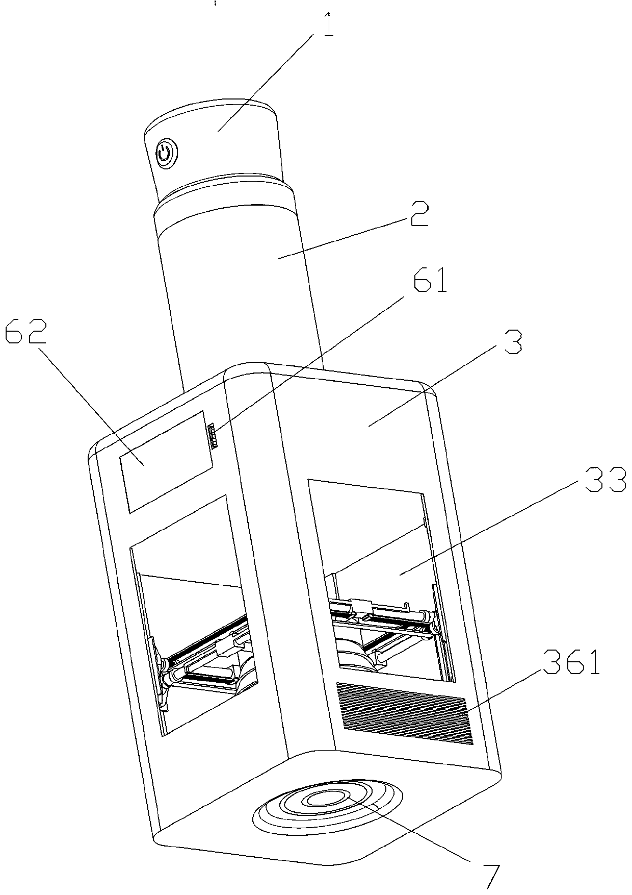 DIY 3D printer for fruit iced desserts