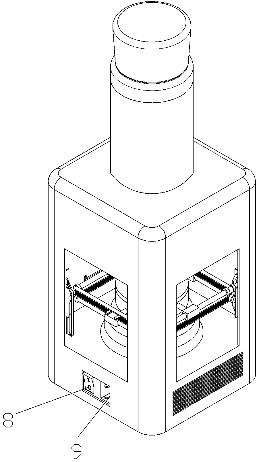 DIY 3D printer for fruit iced desserts