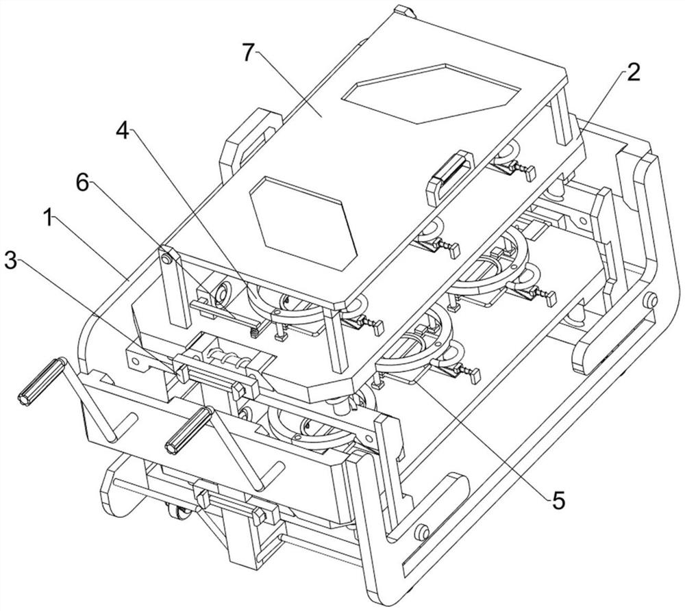 High-stability multi-layer loading equipment for novel ceramic part