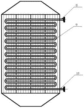 Regenerative heat exchanger and exhaust gas inlet device of regenerative heat exchanger