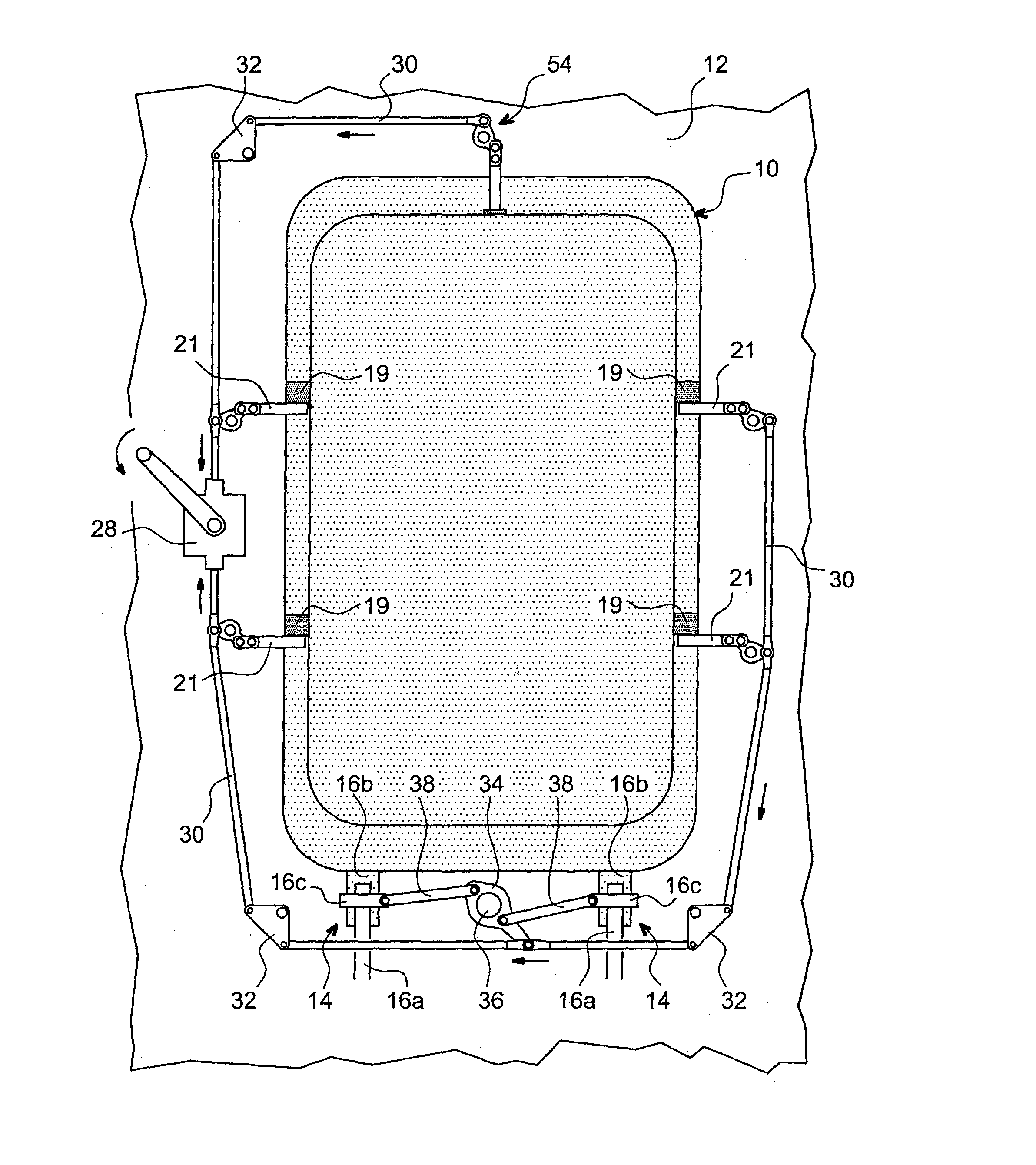 Ejectable door for aircraft