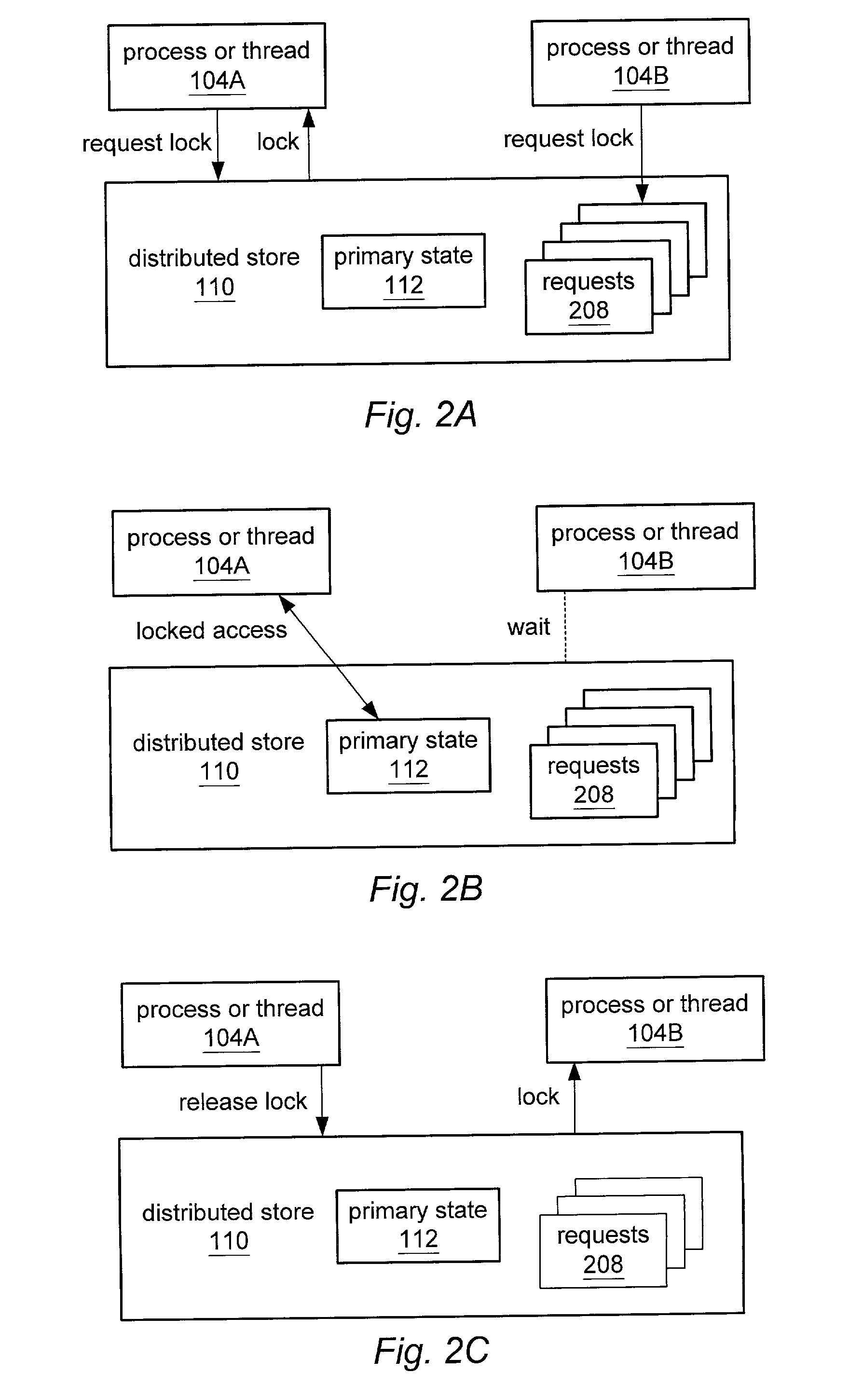 System and method for state saves in a distributed data system