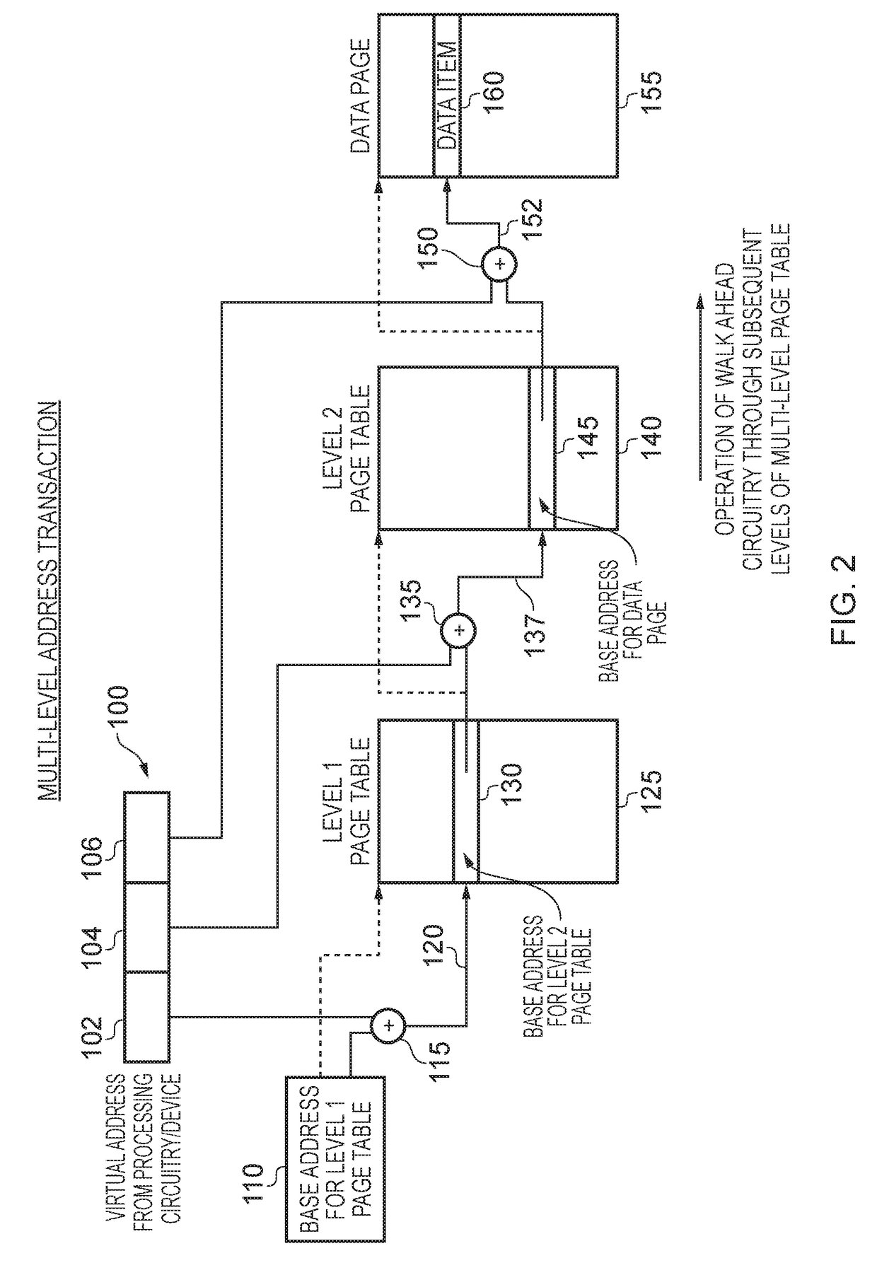 A data processing apparatus, and a method of handling address translation within a data processing apparatus