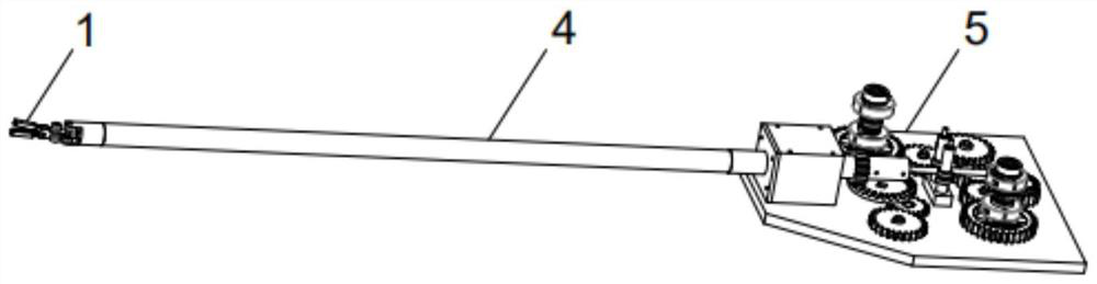 Surgical instrument for minimally invasive surgical robot