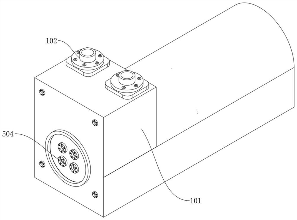 Intelligent MBR-ozone oxidation combined device