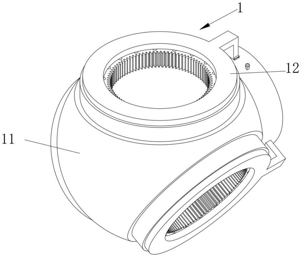 Simulated reality detection device for variable pitch bearing test