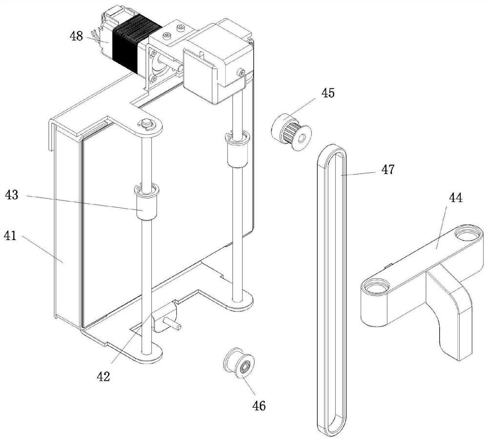 Ice surface garbage cleaning device for water conservancy