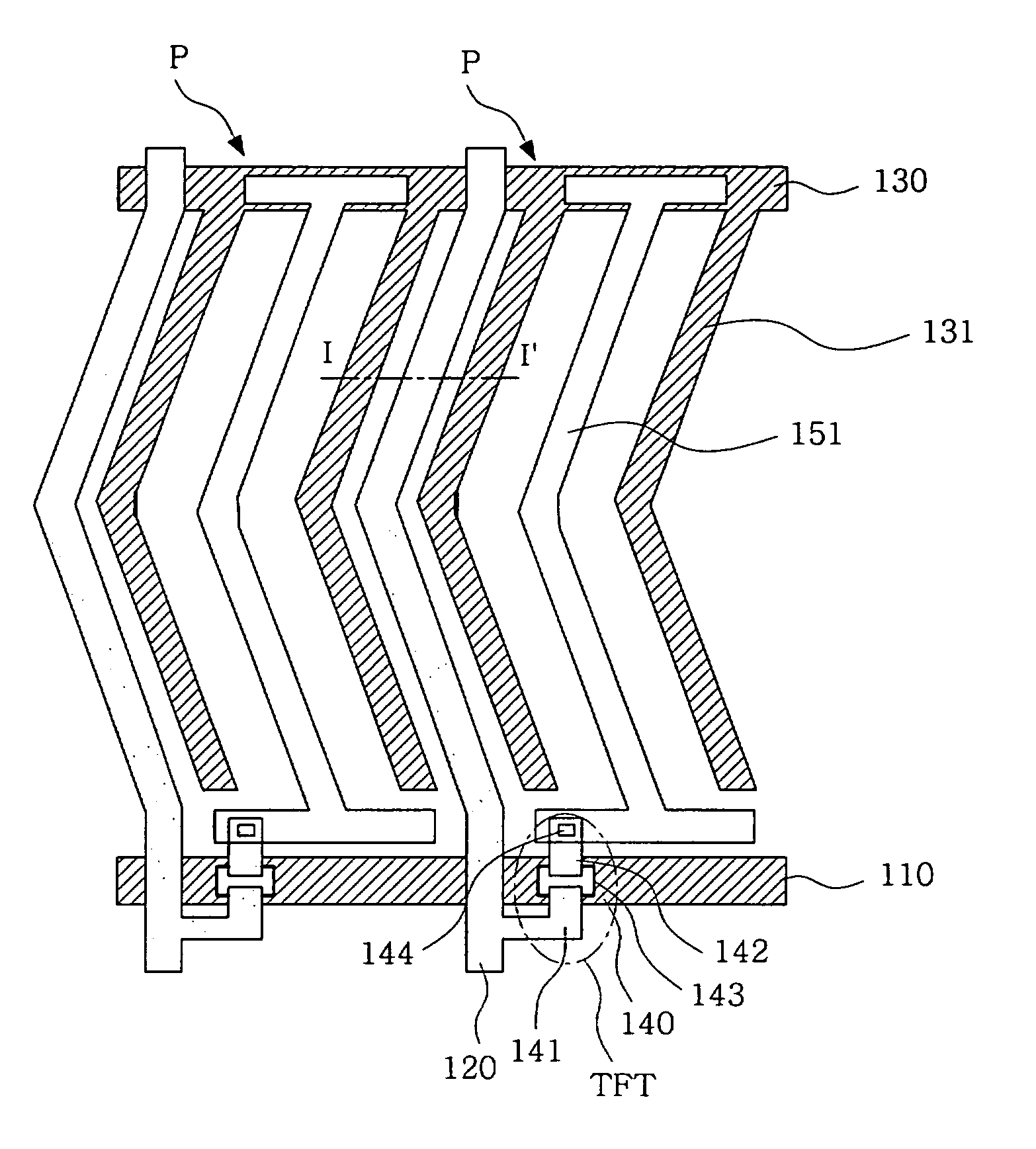 In-plane switching mode liquid crystal display and method for manufacturing the same