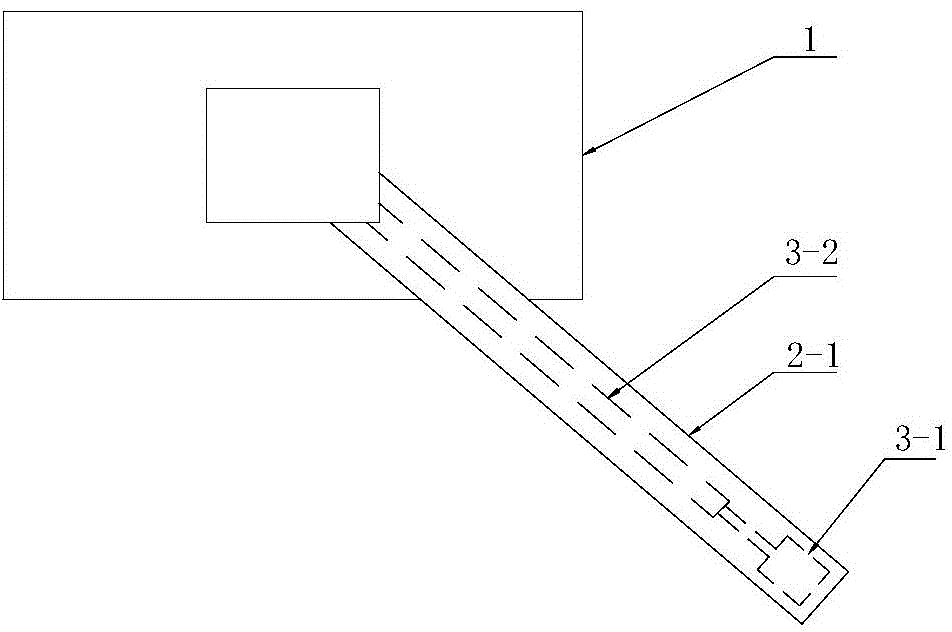 Display device and advertising board with same