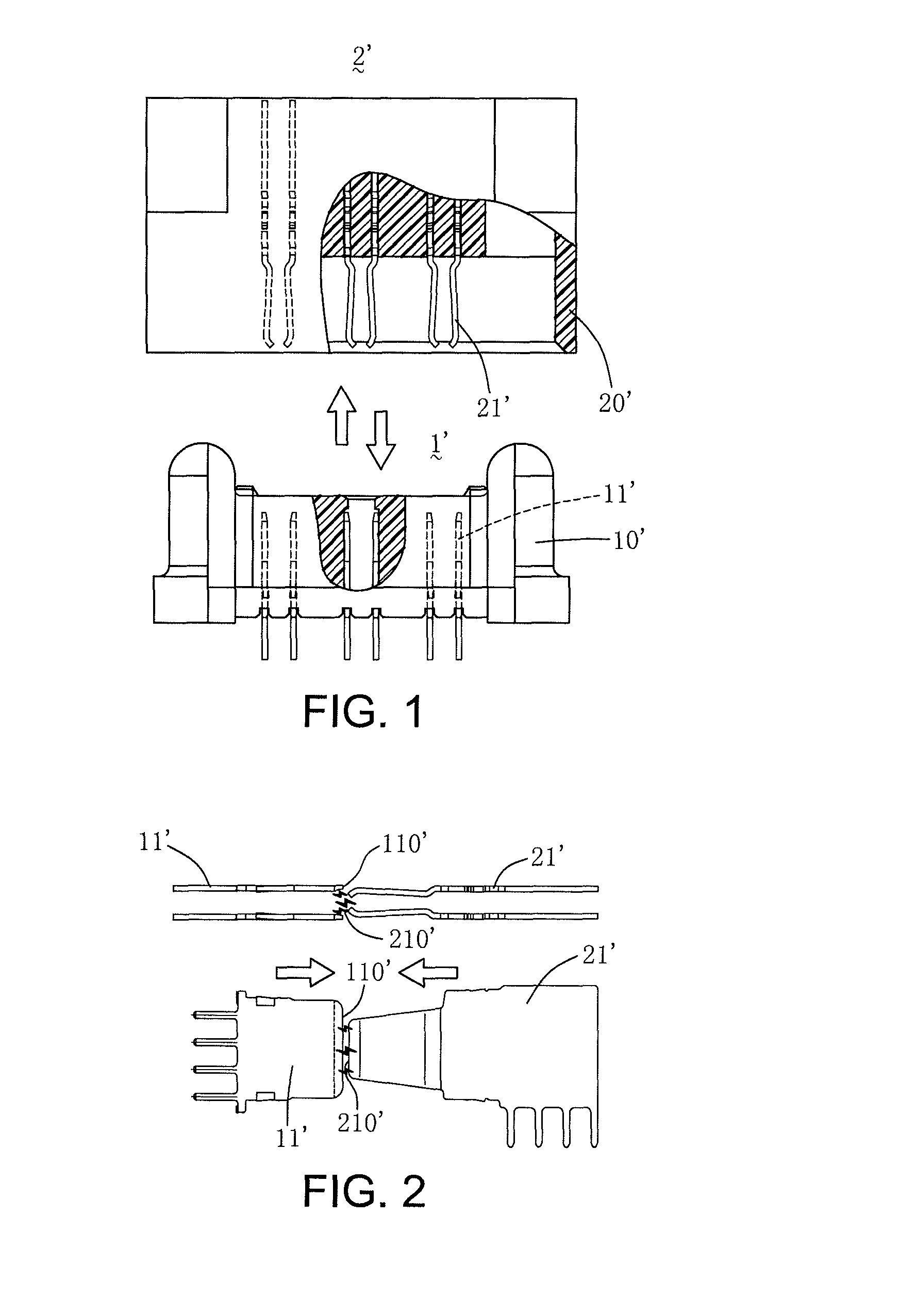 Electrical connector and electrical connector assembly having structures for preventing arc-discharge