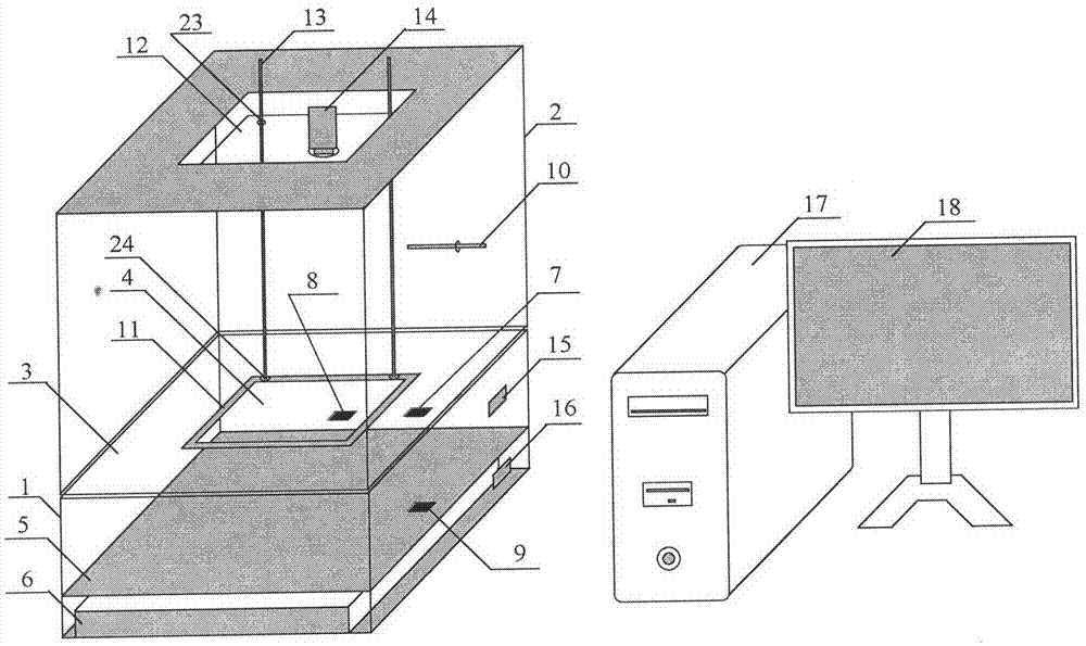 Fabric thermal property tester