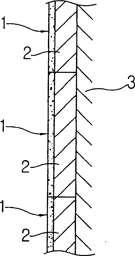 Inorganic matter interior wall material