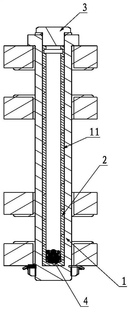 Embedded accurate balance weight system and method for helicopter