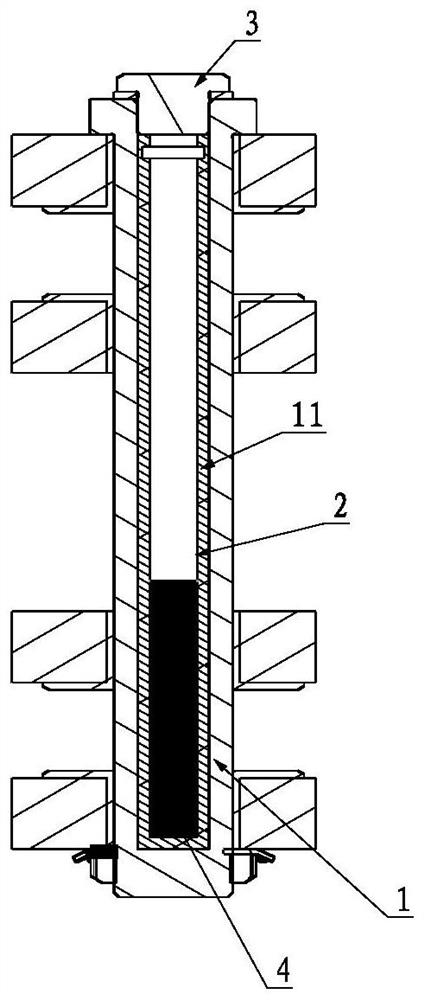 Embedded accurate balance weight system and method for helicopter