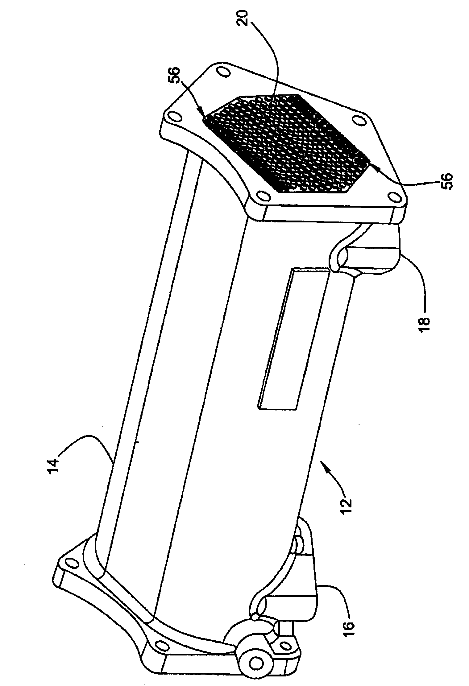 Composite heat exchanger end structure