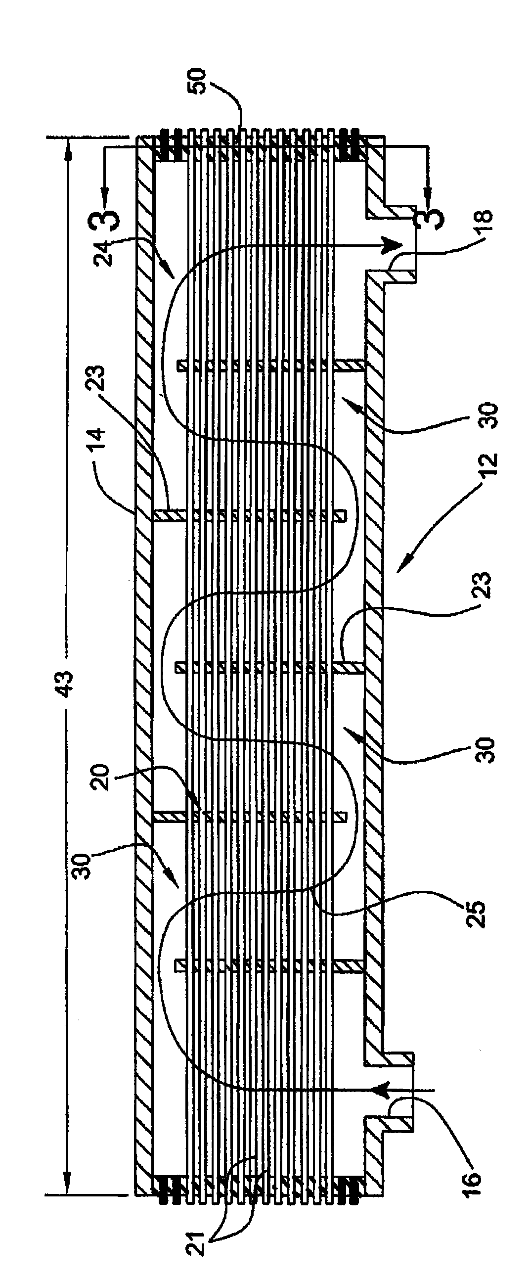 Composite heat exchanger end structure