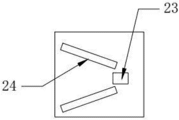 Bagged liquid packaging processing detection device