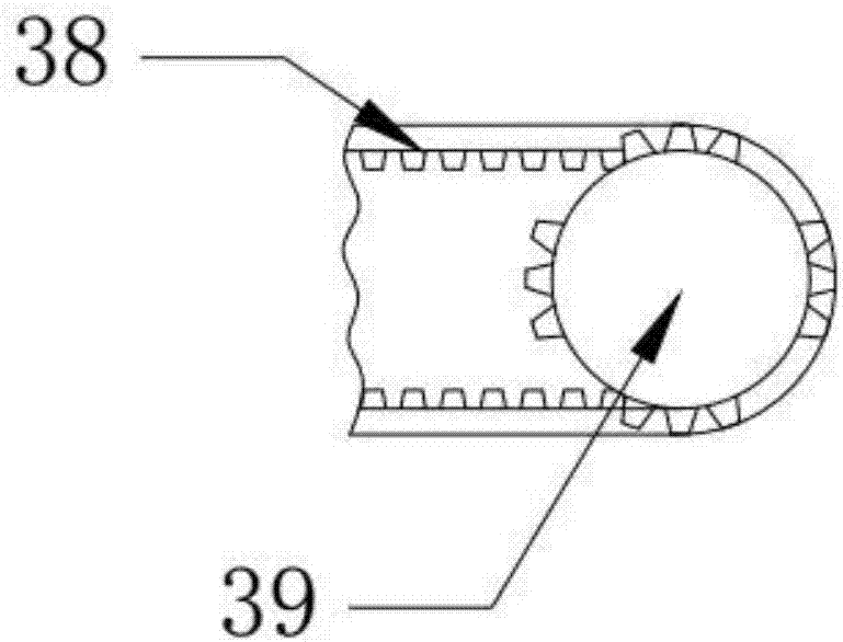 Bagged liquid packaging processing detection device