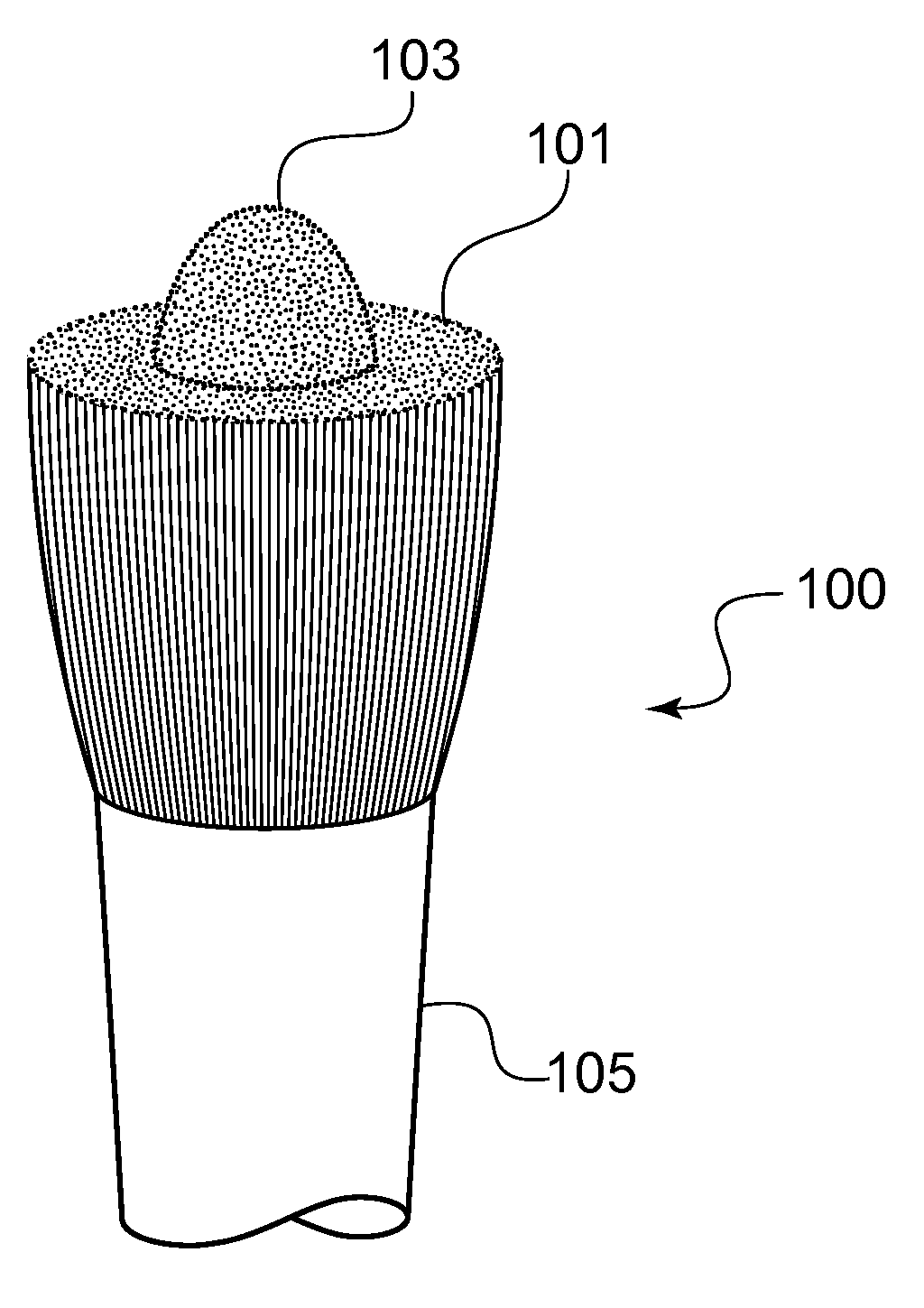 Applicator brush