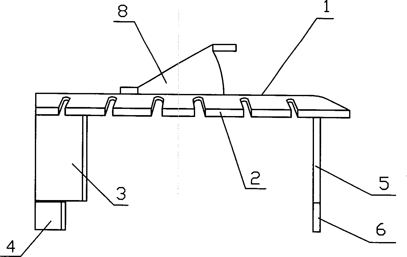 Gas-liquid parallel current guide floating valve