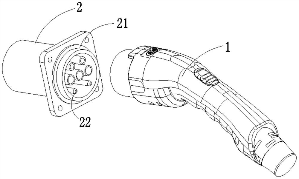 Intelligent temperature control charging device and control method thereof