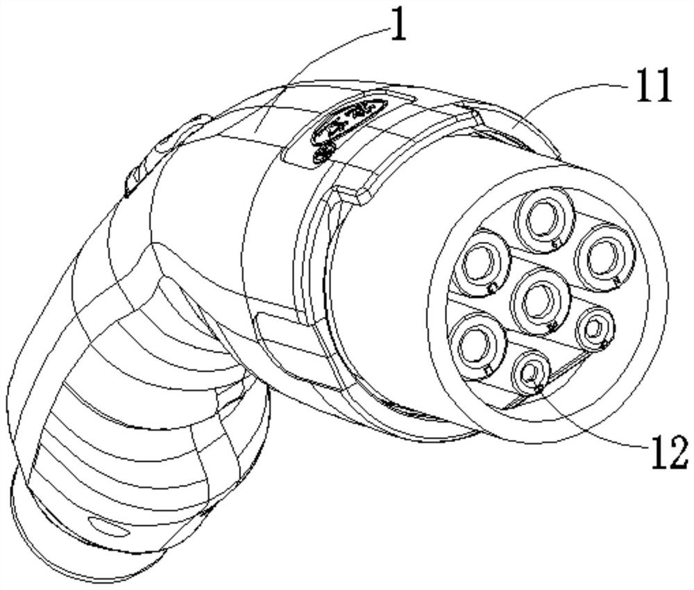 Intelligent temperature control charging device and control method thereof