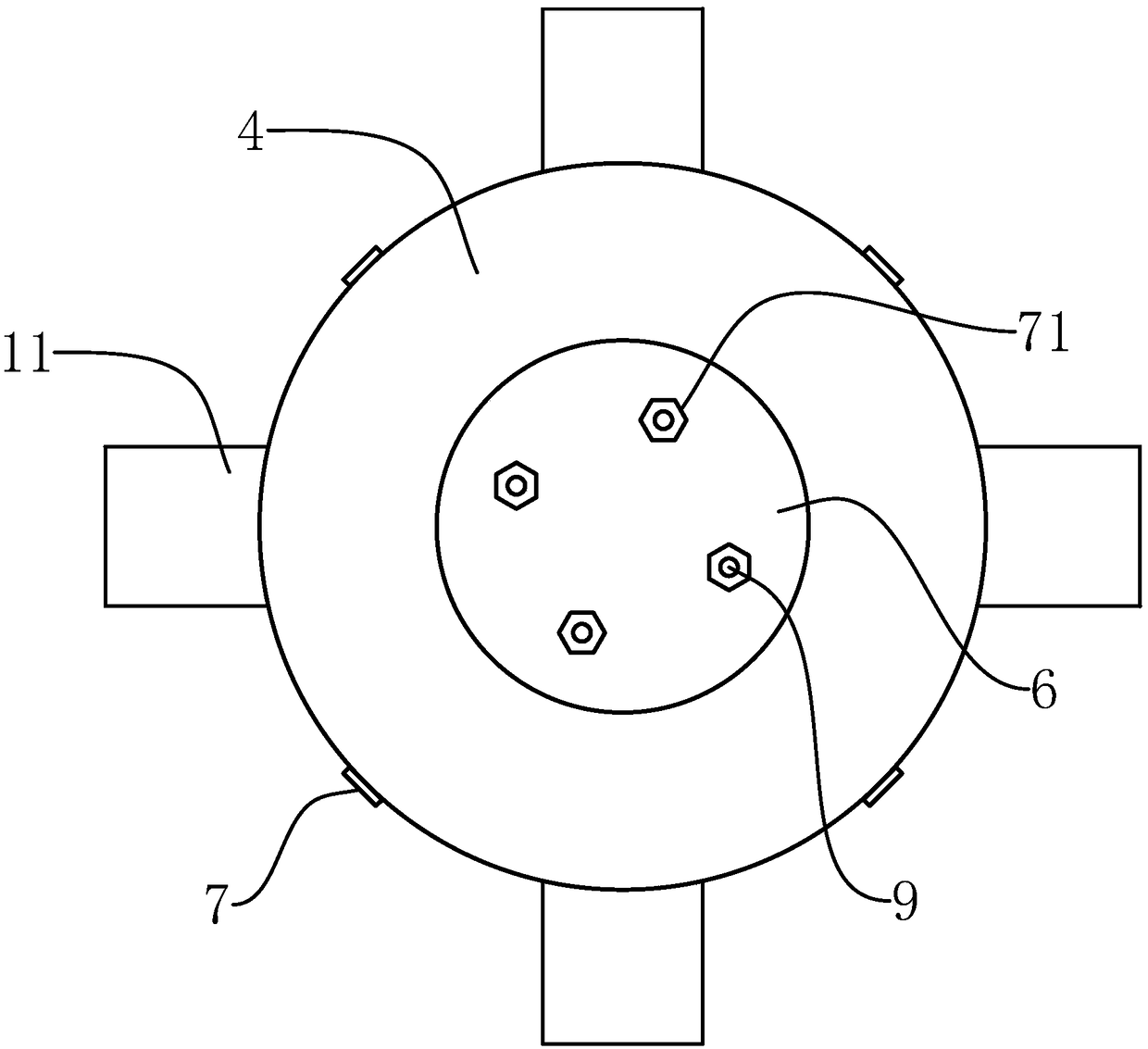 High-strength space steel structure joint and installation method thereof