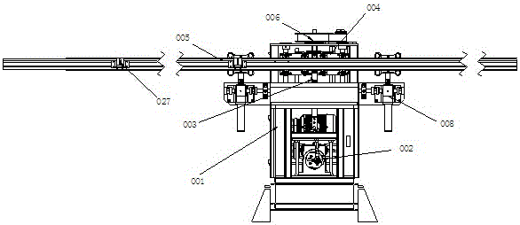 A single-machine multi-station stamping manipulator