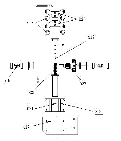 A single-machine multi-station stamping manipulator