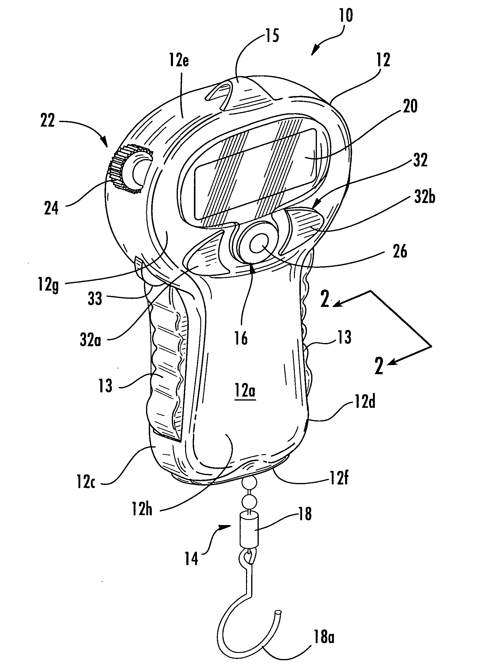 Handheld fish measuring apparatus with integral camera