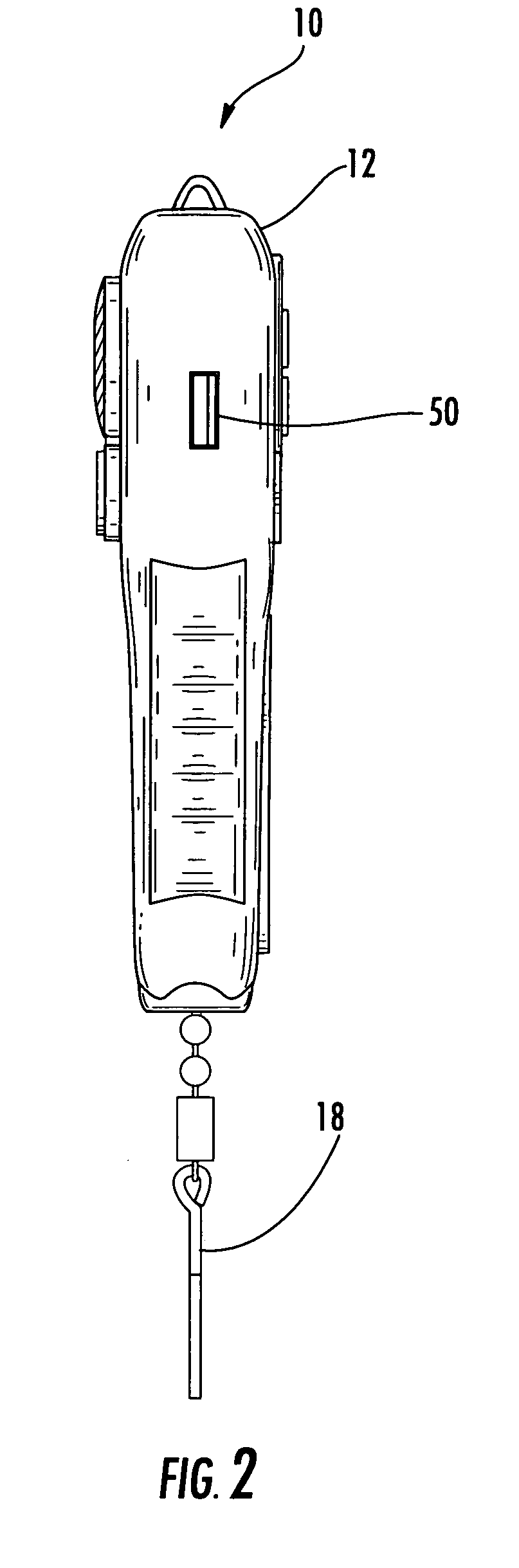 Handheld fish measuring apparatus with integral camera