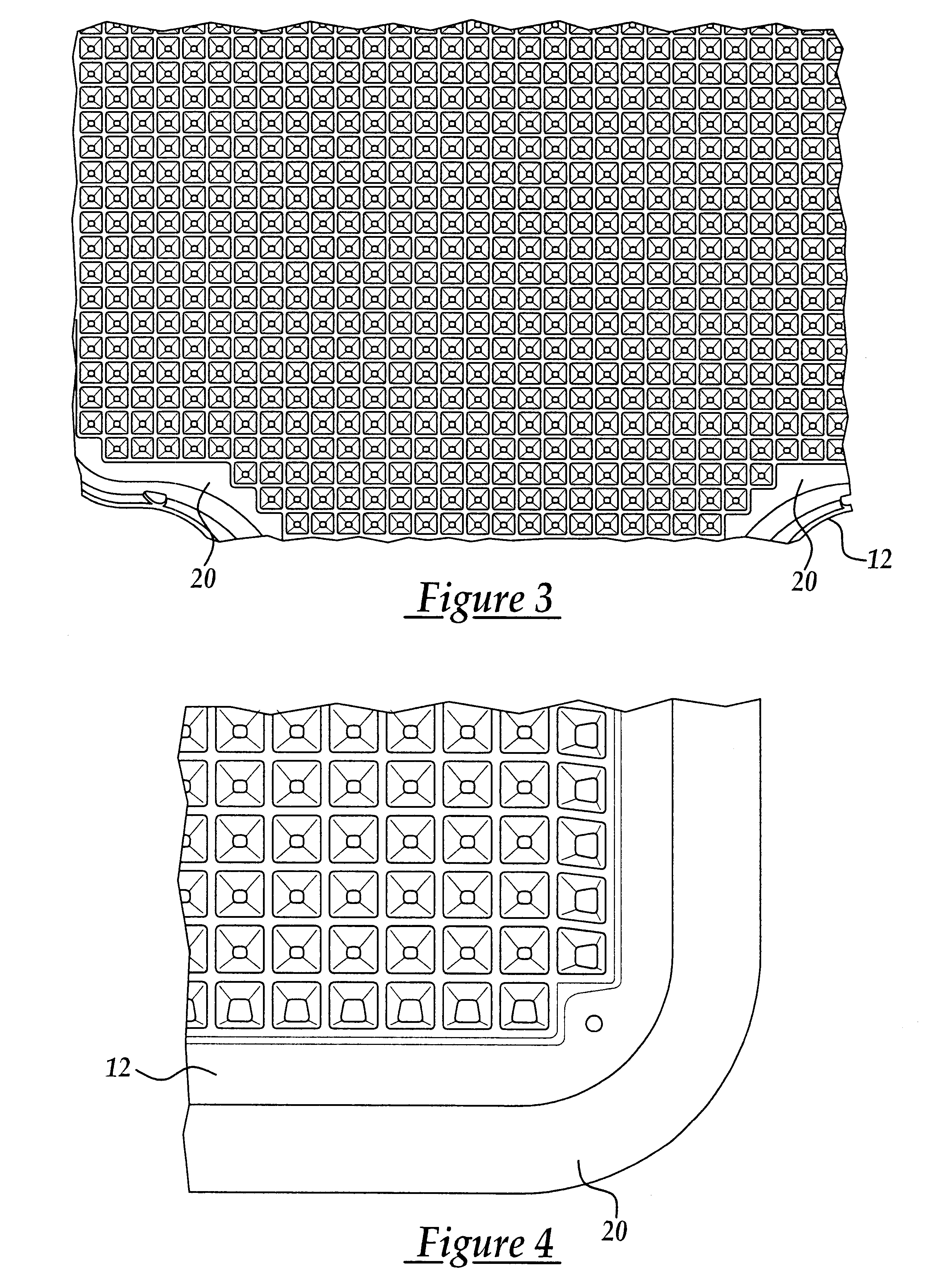 Surface protection system mat